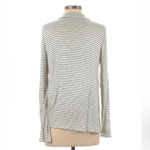 American Eagle Vintage  Y2K Keyhole Long Sleeve Mock Neck Stripe Top Size M Med Photo 2