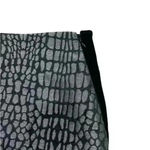 Diane Von Furstenberg  DVF Emma Nightfall‎ Silver Black Pencil Skirt Size 8 Photo 1