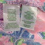 Lilly Pulitzer NWT Kay Baby Doll Top Multi Beach House Bloom Neon Colors Sz 6 Photo 4
