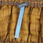 Free People Glazed Ginger Square Neck Cropped Blouse Long Sleeve Women Size S Photo 3