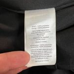 Vera Wang White  Dress Womens 8 Black Crinkle Chiffon Trumpet Hem Strapless Gown‎ Photo 12