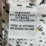 Velvet Heart Fruit Print Blouse White Pineapple Size Large Button Up Long Sleeve Photo 8