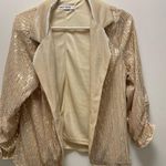 Grace Karin  Medium Gold Sequin Jacket Holiday $159 Photo 0