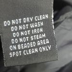 Jones New York Vintage Y2k Silk Dress Halter Neck Beaded Empire Waist Black 6 Photo 10