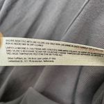 Free People Asymmetrical Tunic Top Charcoal Gray Stitching Short Sleeve XS TP Photo 5