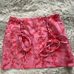 Peppermayo  Exclusive - Take A Sip Tie Mini Skirt - Cherry Blossom Photo 1