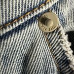 The MANNEI Low Rise Distressed Frayed Wide Leg Jeans
FR 40 Button Fly Blue Size 28 Photo 11