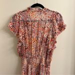 Poupette St. Barth  Amber Ruffled Floral Mini Dress Size XS Photo 7