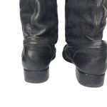 Frye Melissa Trapunto Pebbled Leather Pull On Riding Tall Boot Size 6.5 Photo 4