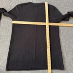 Rag and Bone  Wool Sweater Womens Size Medium Black Crew Neck Knitted Photo 5