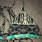 EXPRESS Swim Medium Bikini Top Multi Colored Photo 4