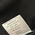 Sugar Lips NWT  Black Mock Neck Long Sleeve Sweater Color Stripe Accent Top Size S Photo 5