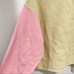 Forever 21  cropped raw hem sweatshirt size small color block Photo 5
