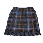 CAbi 3/$15 Plaid Skirt Pleated at Bottom Photo 3