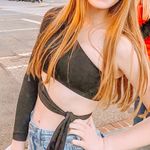 Jordyn Jagger Black One-Shoulder Tie Front Crop Top | Going Out Top | Size Small Photo 0