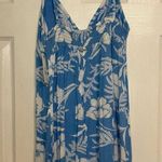 Billabong Blue & White Floral Mini Dress NWT Photo 2