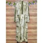 Soft Surroundings Melody Maxi Dress Green Tie Dye Dress Plus Size 1X Boho Casual Photo 7
