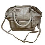 Day and Mood Hannah Bag Gray Beige‎ Taupe Satchel shoulder strap Hobo Leather Gray Photo 0