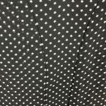 Converse One Star Top Women M Black White Star Polka Dot V Neck Y2K Indie Sleaze Photo 5