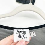 Princess Polly  Womens Black Sheer Mesh Corset Bustier Long Sleeve Bodysuit US 2 Photo 3