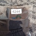 Eileen Fisher  Black Sheath Midi Dress Scoop Neck Linen Blens Easter Church Xs Photo 10