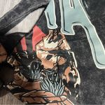 Forever 21  “AHA” Rodeo Black Bra Shirt Top; Large Women’s Photo 3