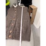 Daniele Blasi Italy Wool Blend Button Front Cardigan Sweater Brown S Photo 8