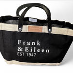 Frank & Eileen Large  farmers market tote leather logo canvas limited fall Photo 0