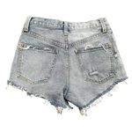 Free People  Taliesin Cutoff Short in Blue, Size 24​​​ Photo 5