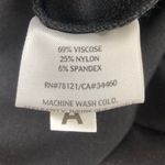 Eileen Fisher Stretch Ponte Pants, womens small black slim fit side zip bottoms Photo 6