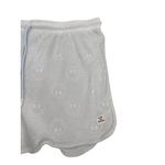 Life is Good  Pajamas Blue Smiley Face Terry Cotton Drawstring Sleep Shorts XL Photo 2