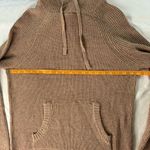 American Eagle Unisex Size S Pink Hoodie Knit Sweater Pocket Casual Lounge Cozy Photo 2
