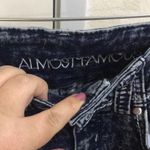 Almost Famous - Acid wash distressed denim jeans by size 2 Photo 1