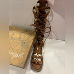 Free People Suede Sun Chaser Tall Gladiator Sandals Made In Italy NWT E… Photo 6