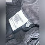 Pistola  Charcoal Nero Monroe High Rise Button Fly Slim Jeans Size‎ 25 Photo 6