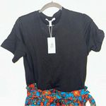 DEREK LAM 10 CROSBY Hudson Mix Media Cotton Dress Black Multi Color Size 6 NEW Photo 14