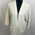 H&M Divided Elegant Cream Open-Front Cardigan blouse woman’s size small Photo 0