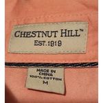 Chestnut Hill Button Down Shirt Long Sleeve Collared Career Top M Orange Size M Photo 2