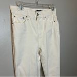 Stitch Fix Elegant Cream White Wide-Leg Jeans Photo 2
