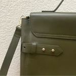 MELI MELO Polly Satchel Green Leather Italian Bag Photo 12