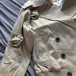 Avec Les Filles  Green Rose Trench Coat Photo 2