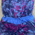 The North Face Runagade Open Back Onesie - Blue/Purple - Size Medium - EUC Photo 5