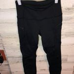 Lululemon Athletica black Capri ankle leggings size 2 gym work out legging Photo 1