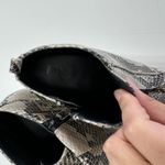 MIA  Shoes Womens 8.5 Christie Black Tan Snake Reptile Wedge‎ Sneakers Photo 7