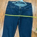 Eddie Bauer  Women's Curvy Fit Trouser Leg Dark‎ Bue Jeans size 10 Photo 2