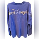 Disney Walt  World 50th Anniversary Purple Glitter Sparkle Adult XL Spirit Jersey Photo 5