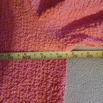 Rebecca Malone  Womens Textured 3/4 Sleeve VNeck Button Up Top Size Small Mango Photo 5