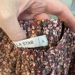 Vanilla Star Jeans VANILLA STAR NWT Double Tier Pleated‎ Floral Skirt Size Large Photo 5