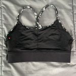 Lorna Jane Black Floral Studded Sports Bra *Estimated Size XS Photo 2