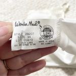 Wonder Maid Vintage Full Slip Fine Lingerie with Lace Trim Size 34 White Photo 8